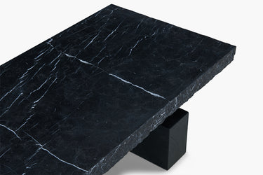 Nero Marquina Rocco Rectangle Coffee Table