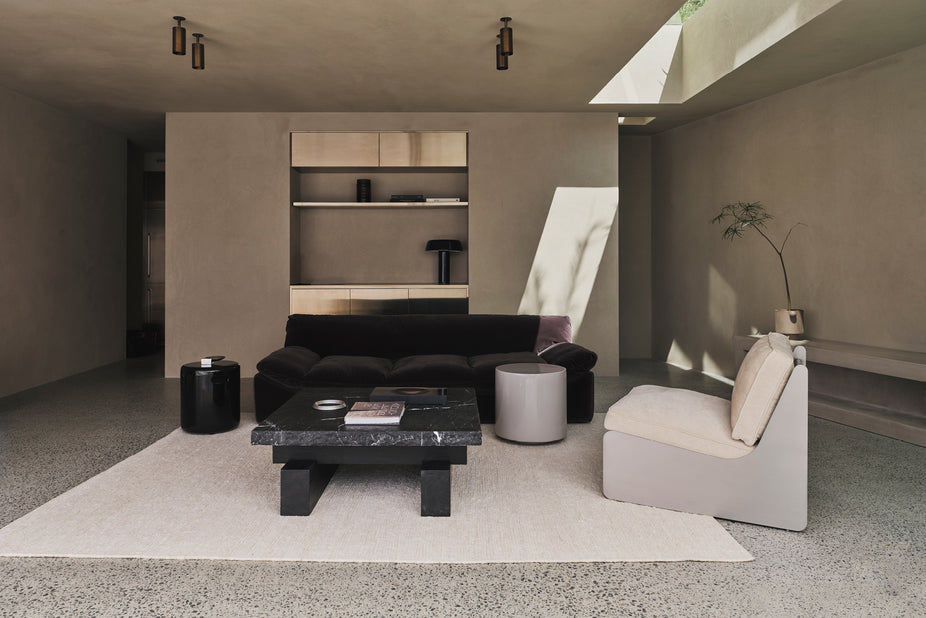 Nero Marquina Rocco Square Coffee Table