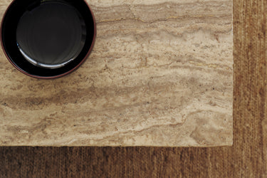 Zaha Travertine Coffee Table