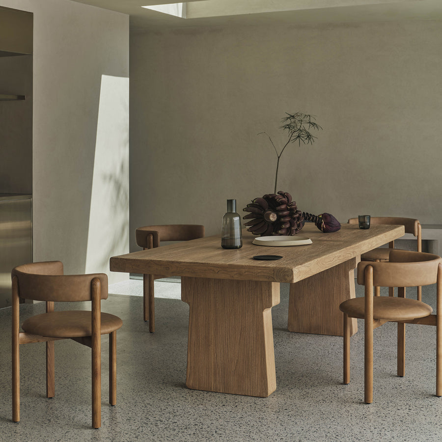 Tan Bellino Dining Chair