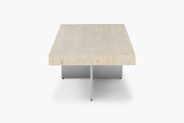 Zaha Travertine Coffee Table