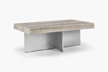 Zaha Travertine Coffee Table