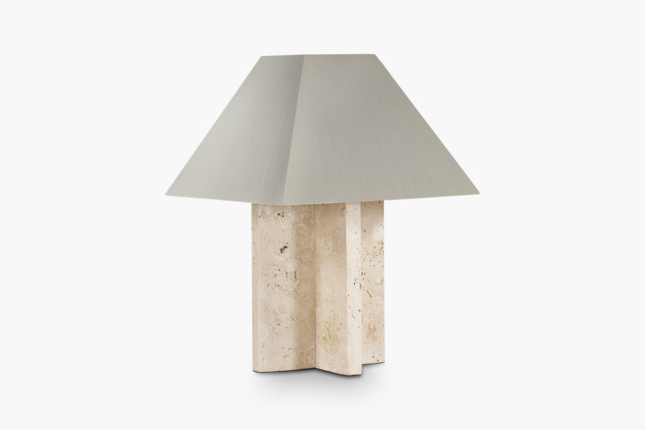 Zaha Travertine Lamp
