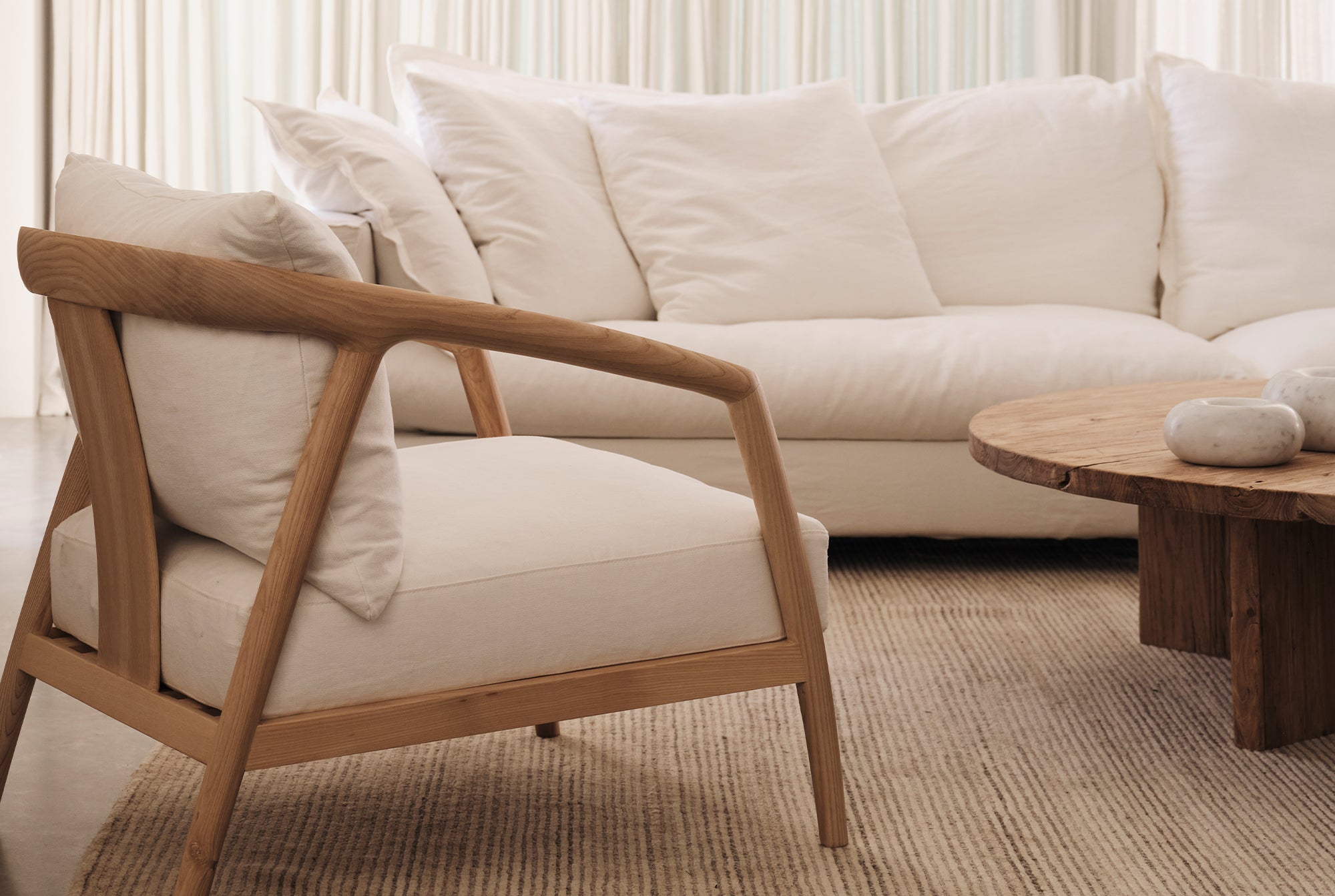 Natural Maki Armchair