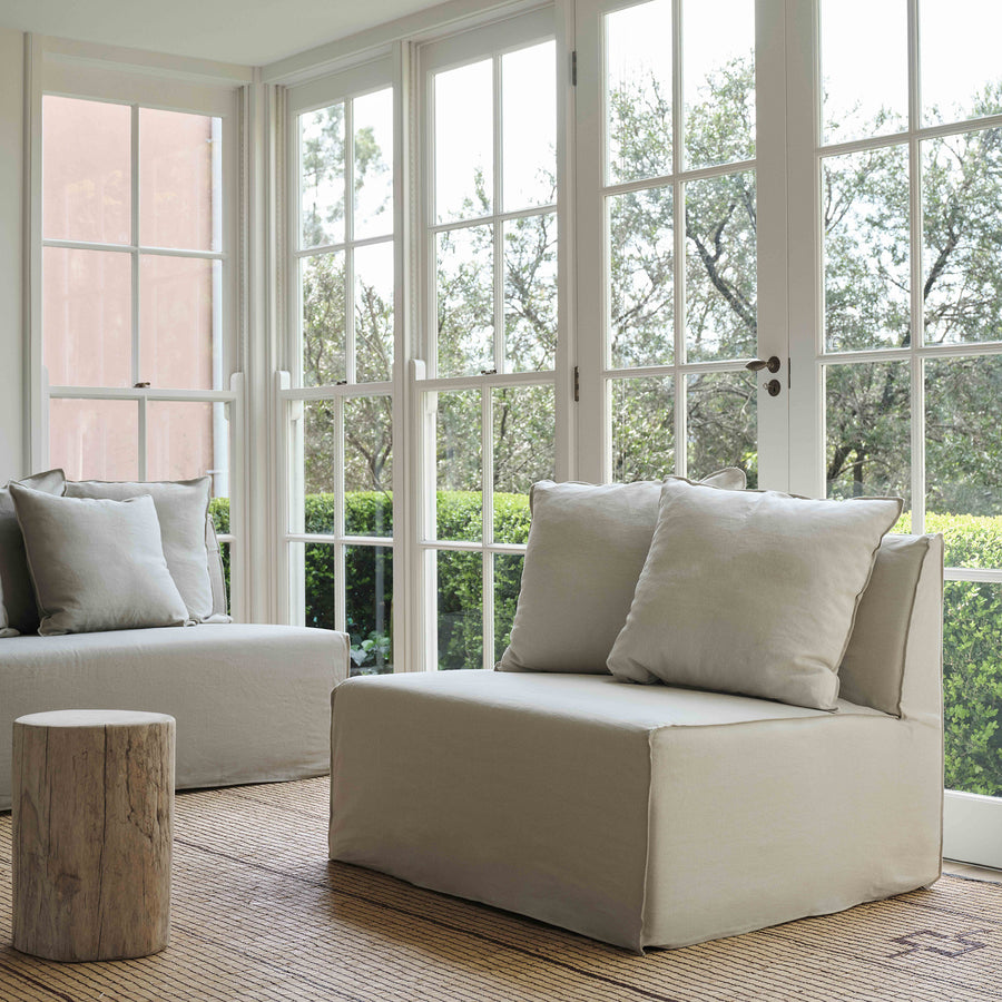 Joe Armless Loveseat