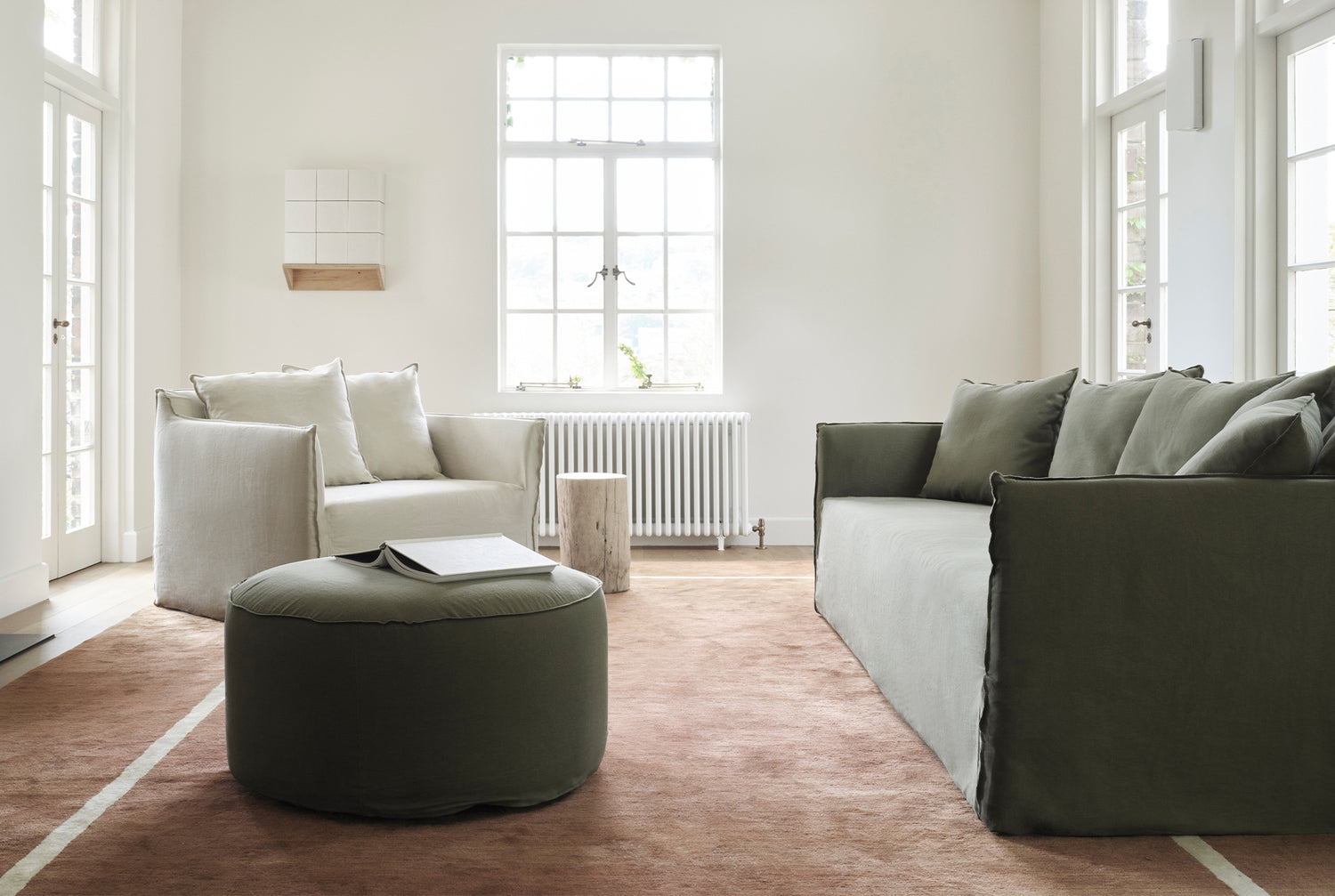 Joe Round Ottoman