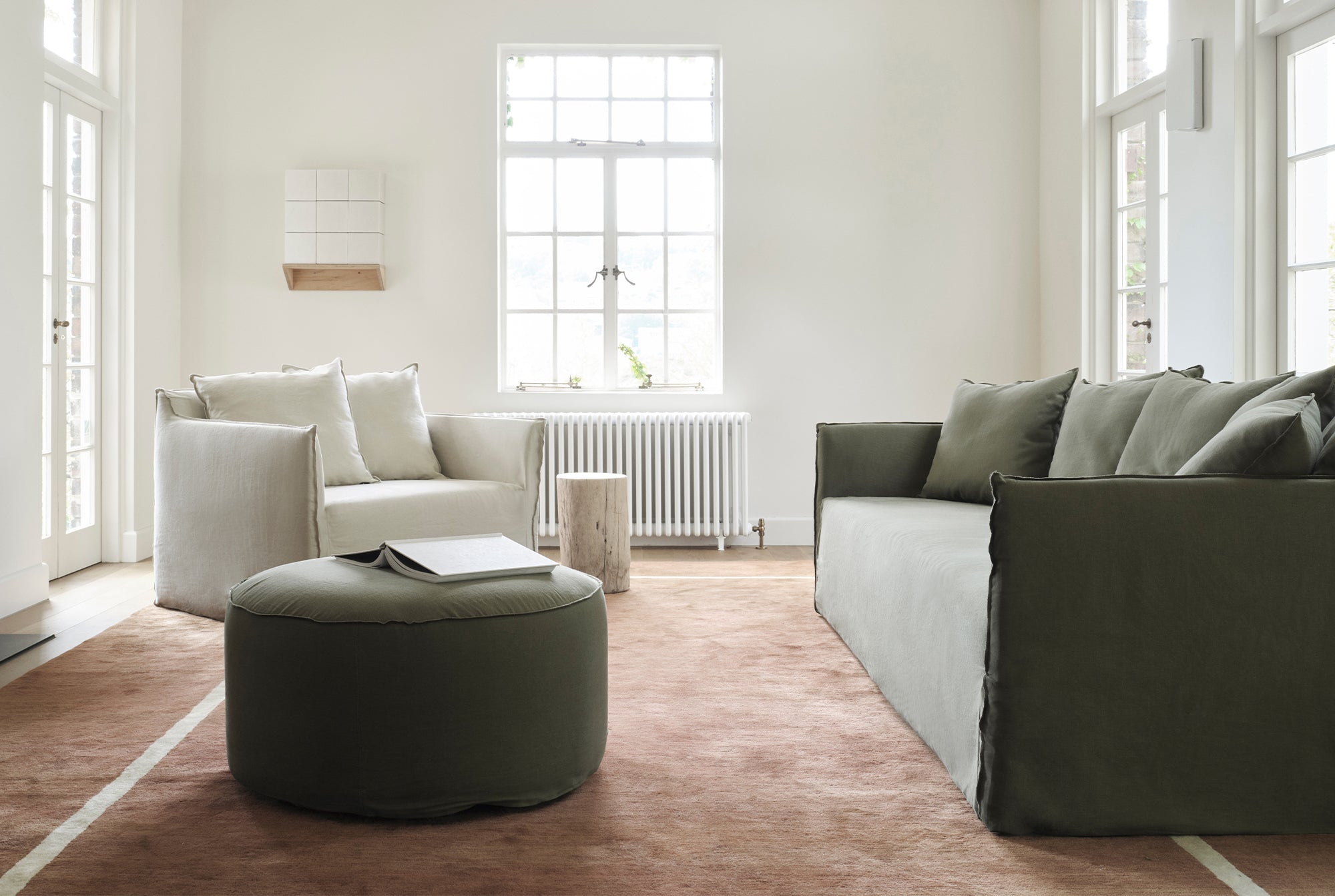 Joe Round Ottoman