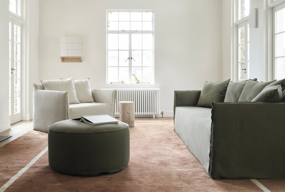 Joe Round Ottoman