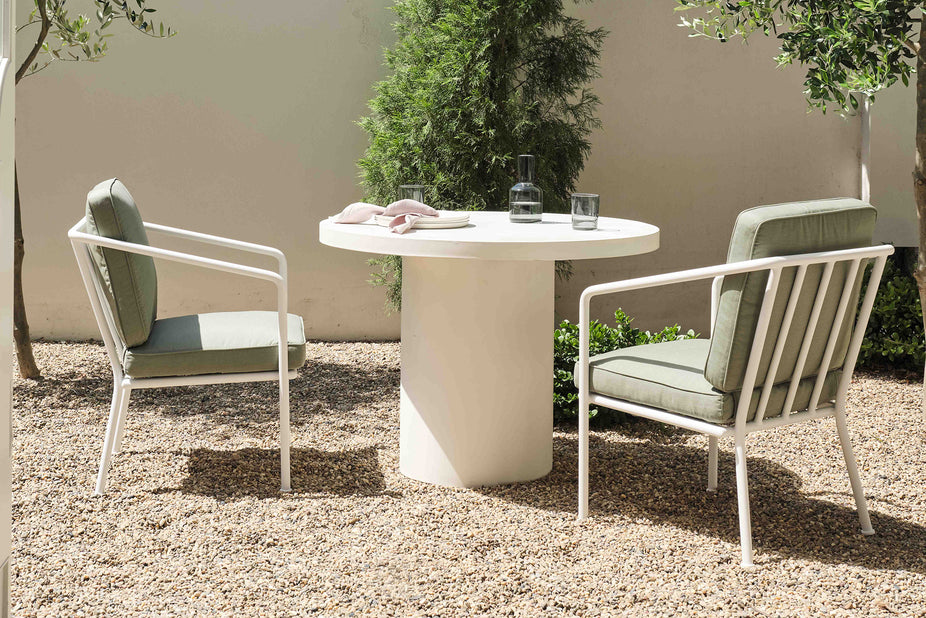 Outdoor Banga Round Dining Table MCM House