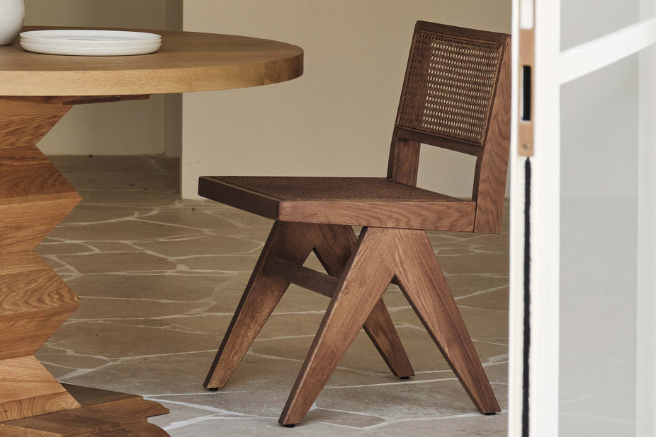 Galleria Caramel Armless Dining Chair