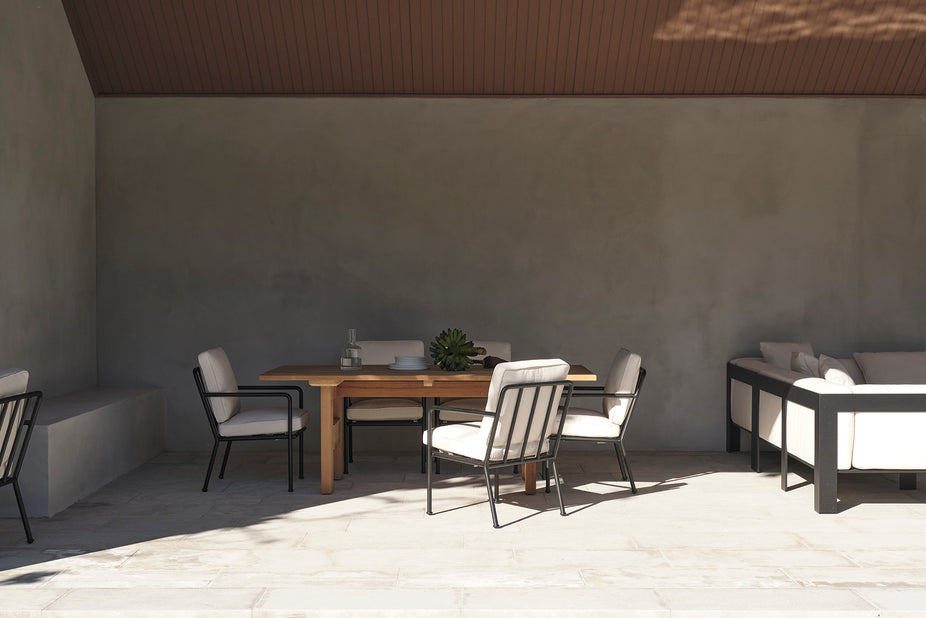 Outdoor Johnny Rectangular Dining Table