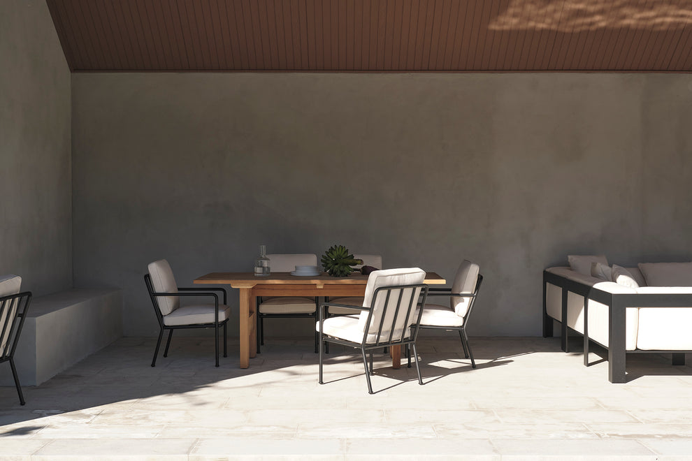 Outdoor Johnny Rectangular Dining Table