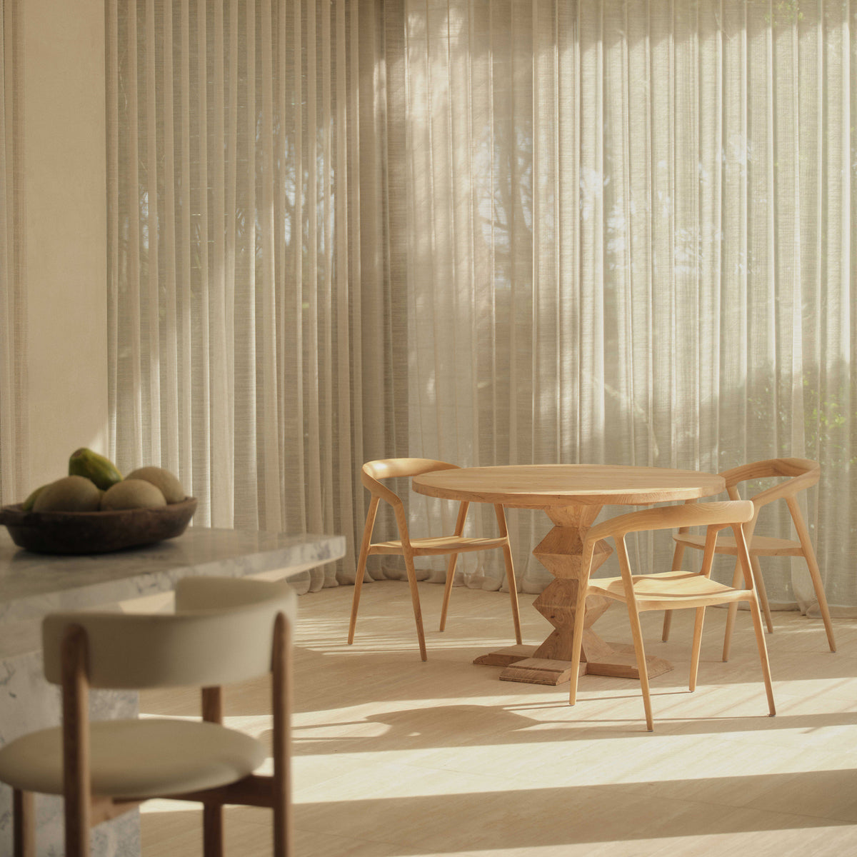 Natural Maki Dining Chair