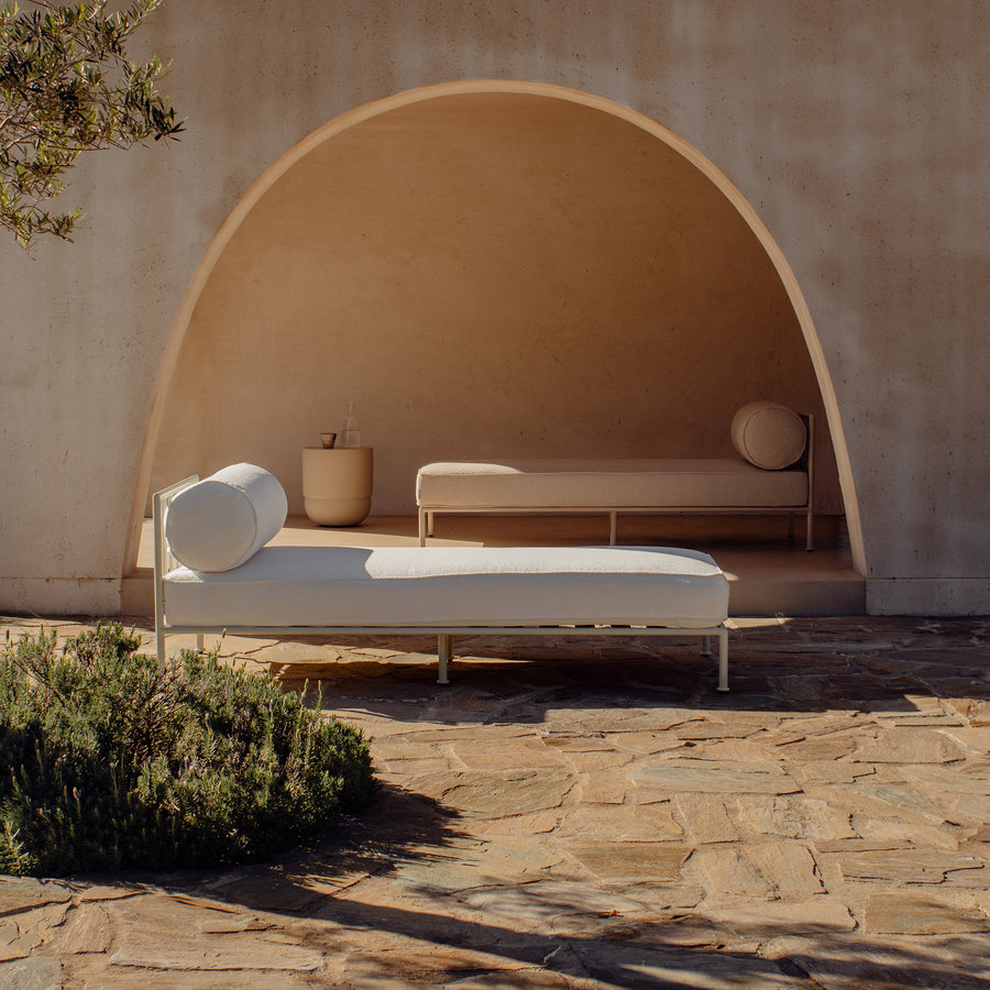 Outdoor Gloss Rowe Single Sun Lounge