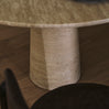 Travertine Kora Round Dining Table