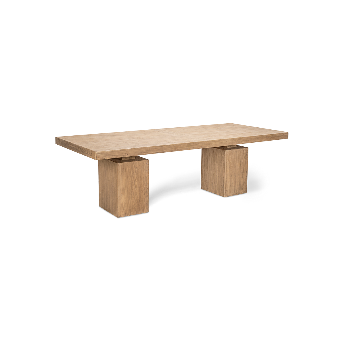 Aged Elm Bossi Rectangular Dining Table