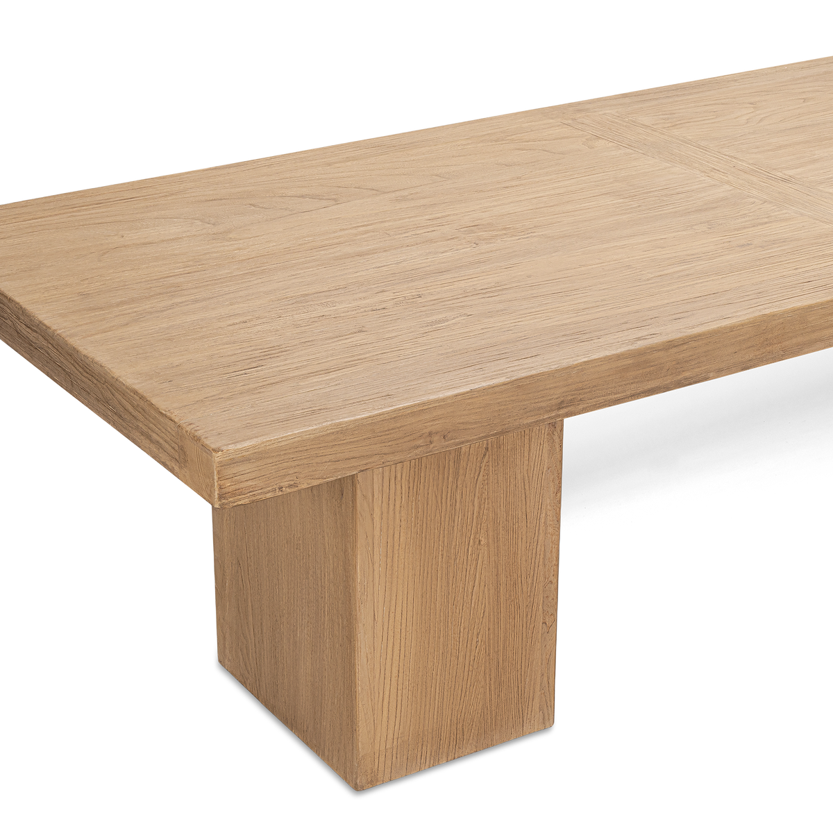 Aged Elm Bossi Rectangular Dining Table