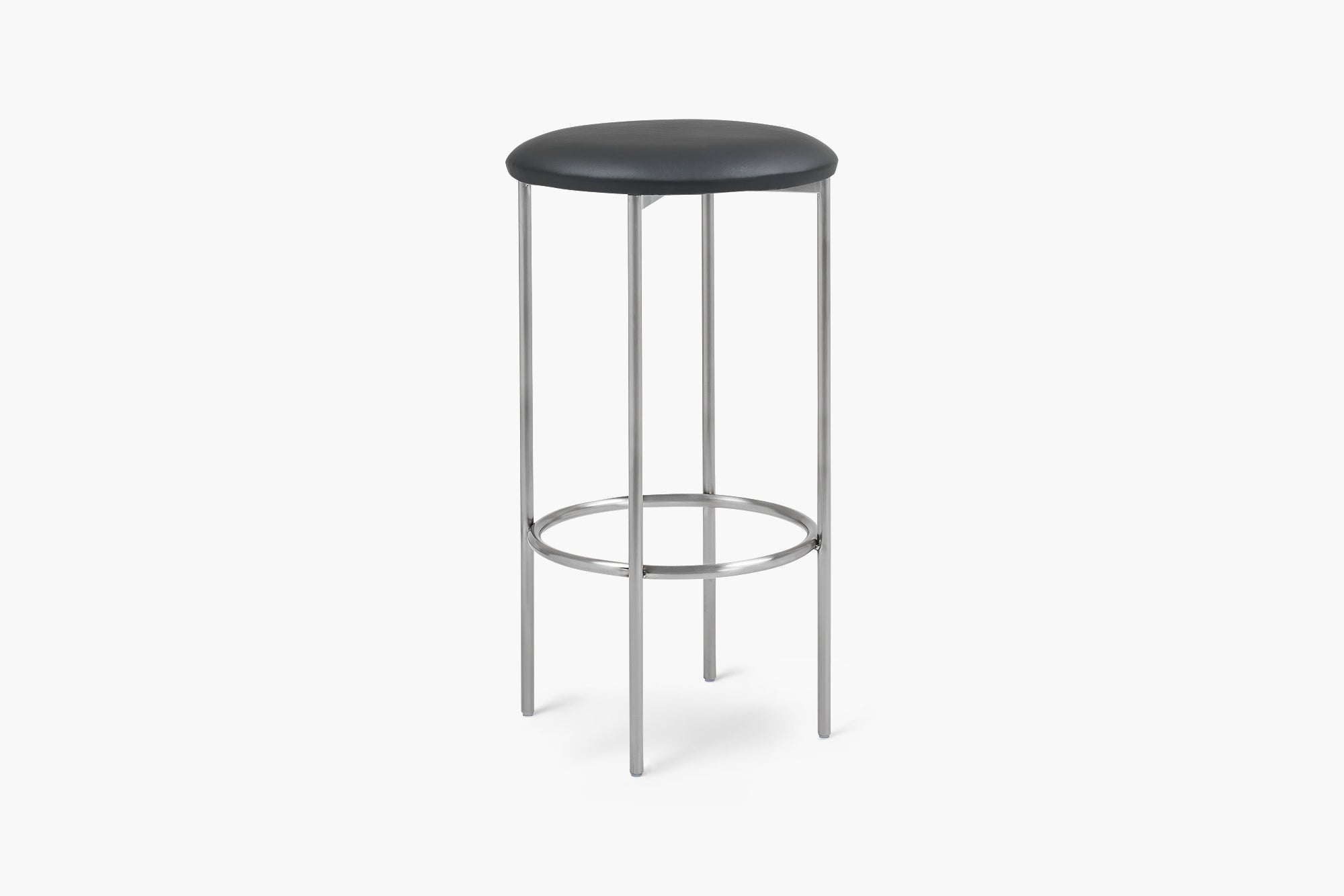 Bellino Counter Stool with Stainless Steel Frame