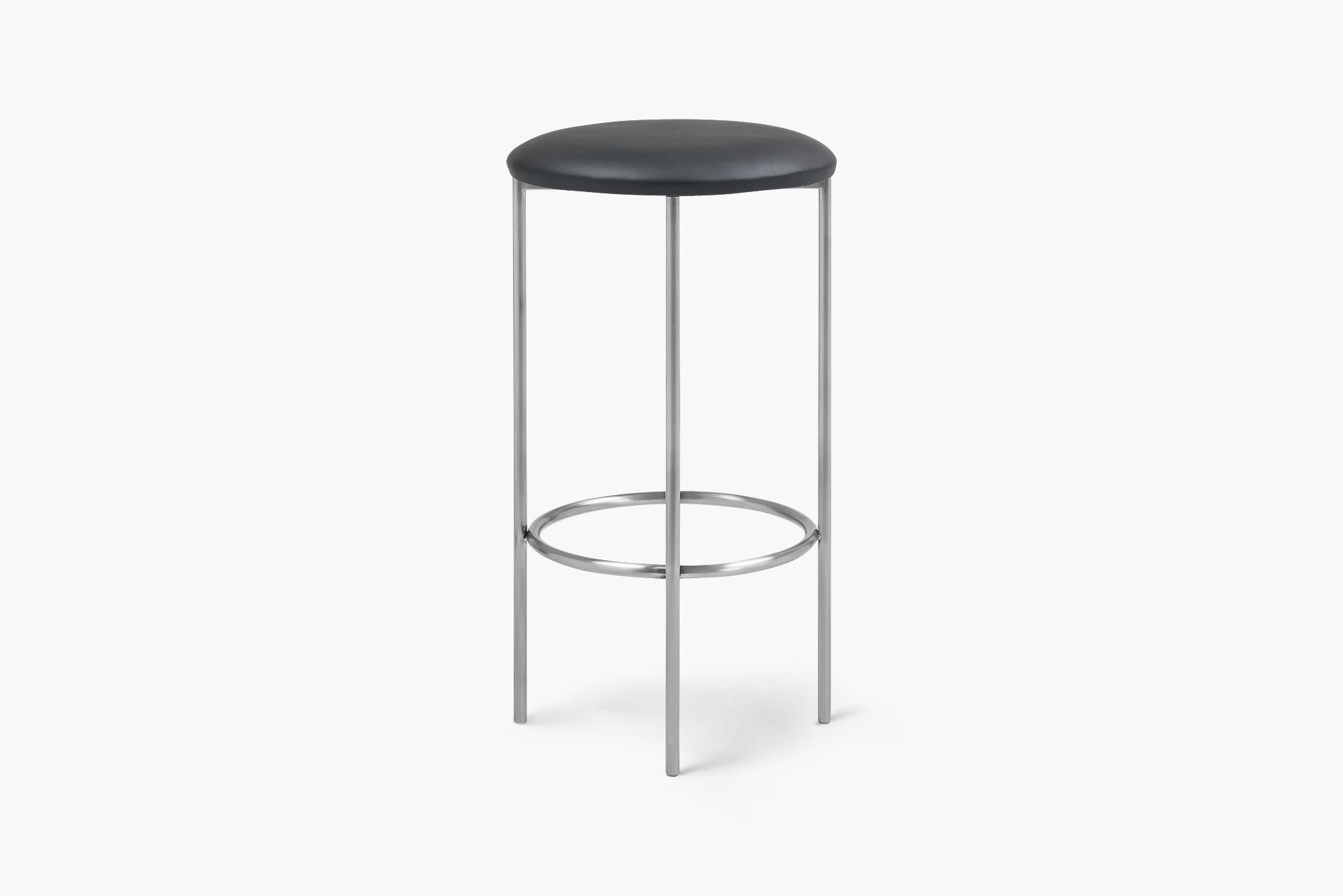 Bellino Counter Stool with Stainless Steel Frame