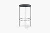 Bellino Counter Stool with Stainless Steel Frame