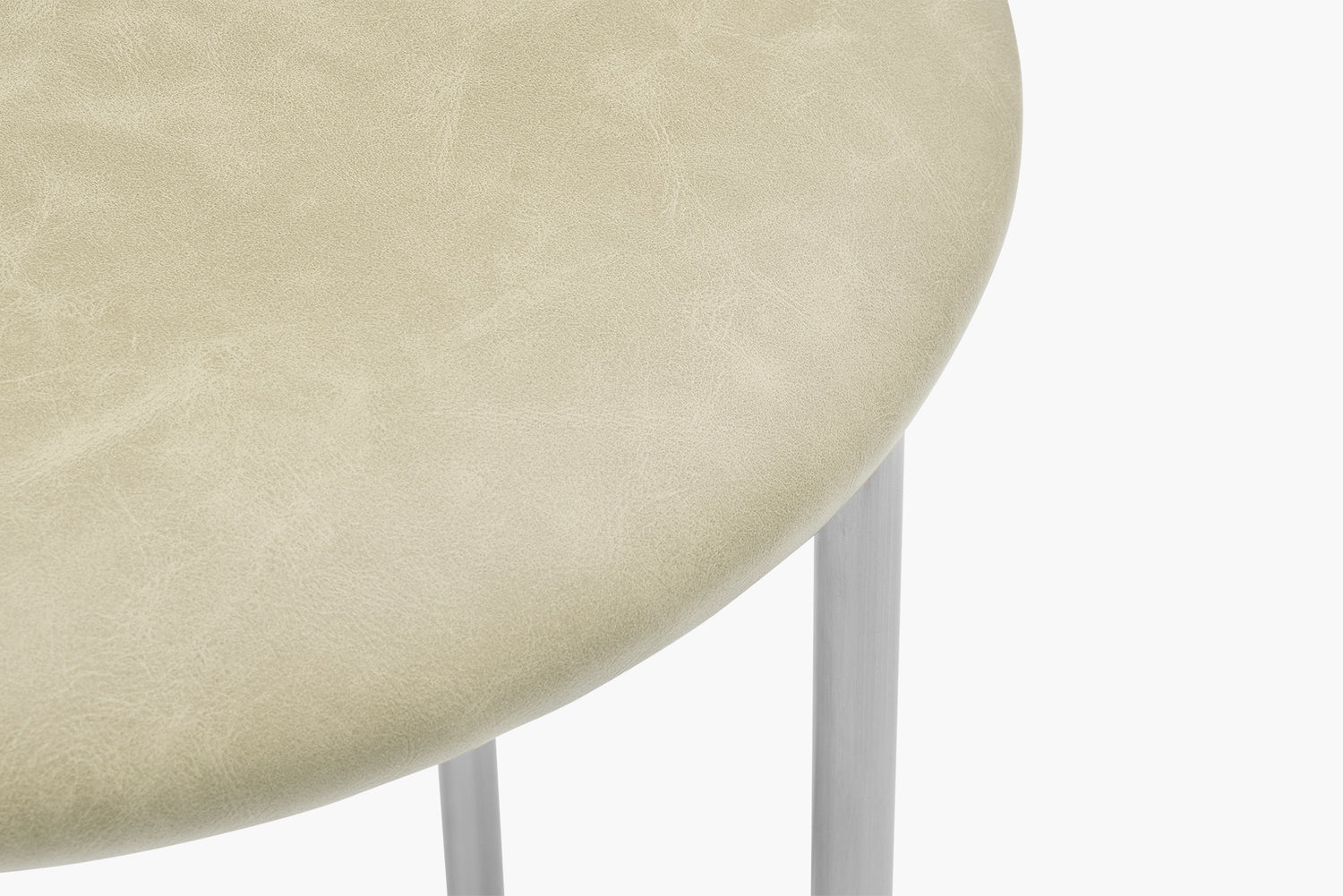 Bellino Counter Stool with Stainless Steel Frame