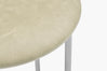 Bellino Counter Stool with Stainless Steel Frame