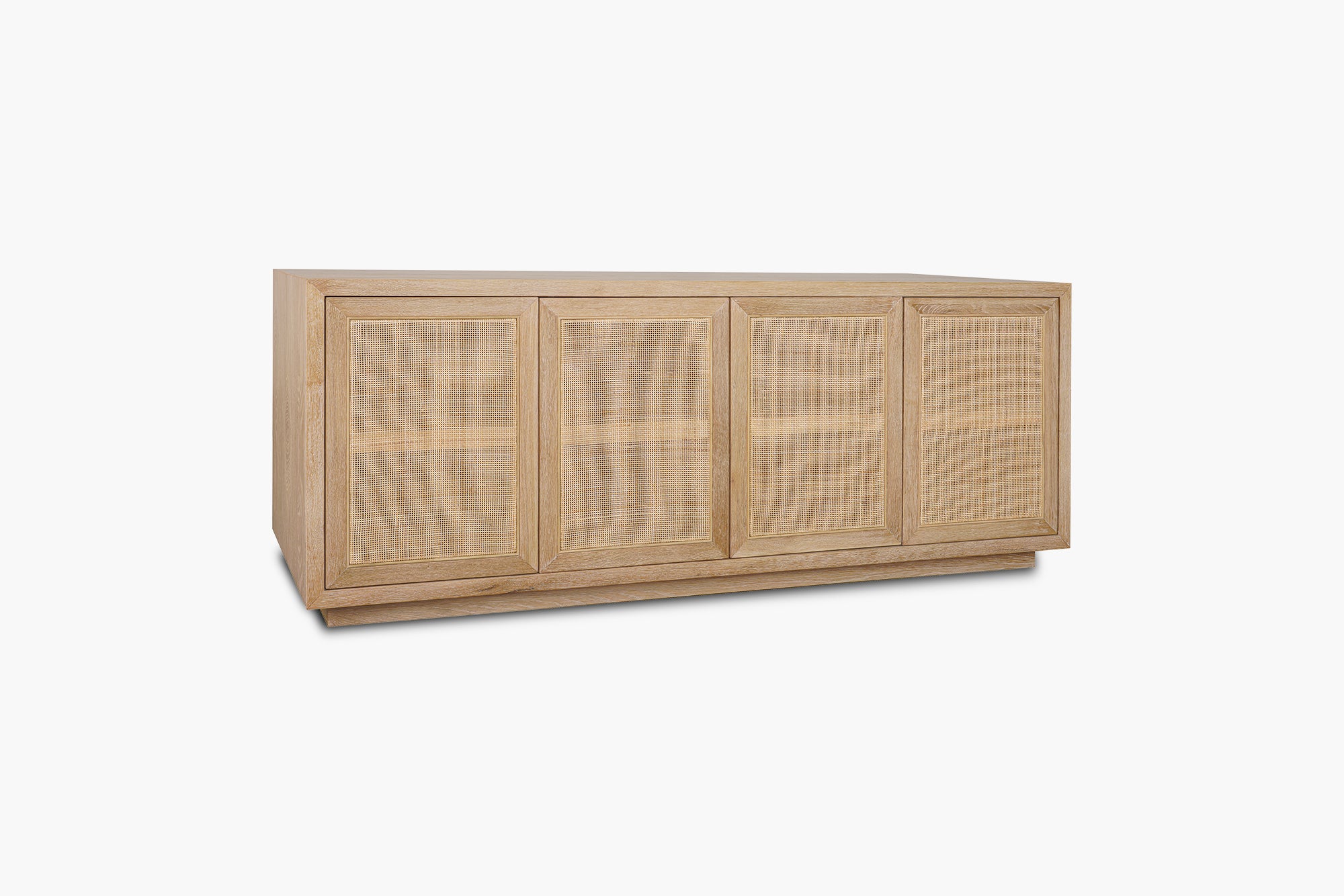 Washed Oak Bosca 4 Door Buffet