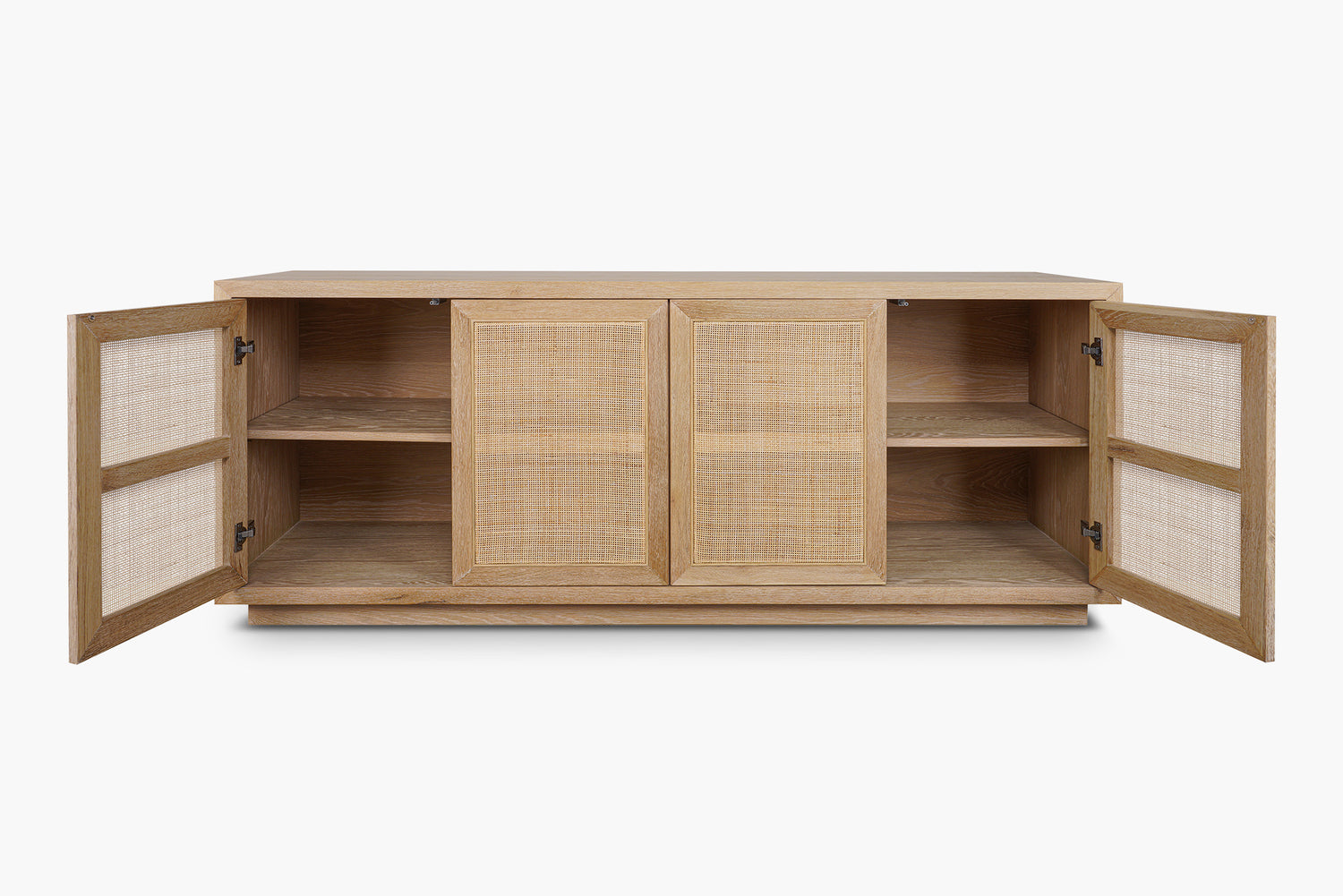 Washed Oak Bosca 4 Door Buffet