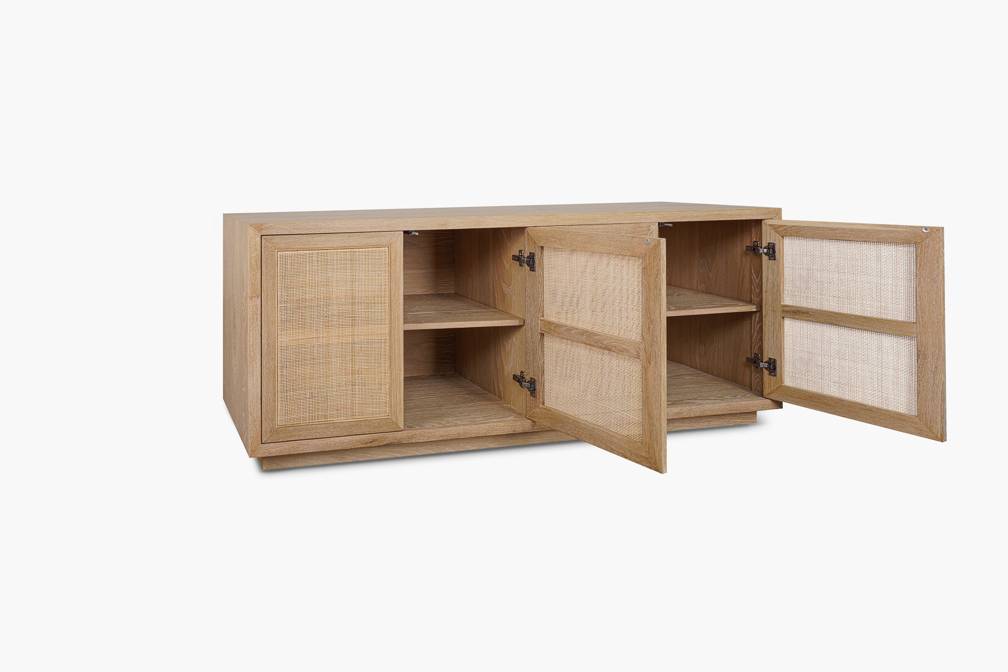 Washed Oak Bosca 4 Door Buffet