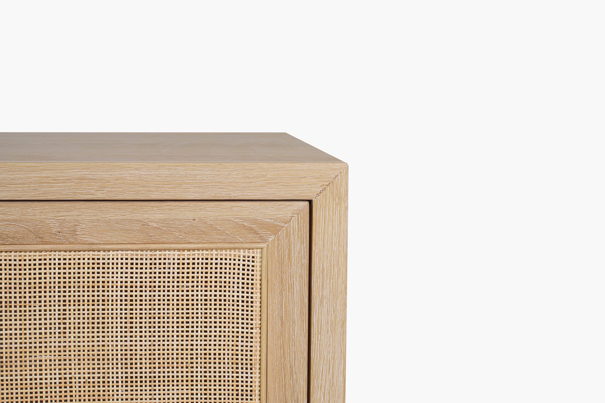 Washed Oak Bosca 4 Door Buffet