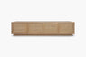 Washed Oak Bosca 4 Door Entertainment Unit