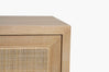 Washed Oak Bosca 4 Door Entertainment Unit