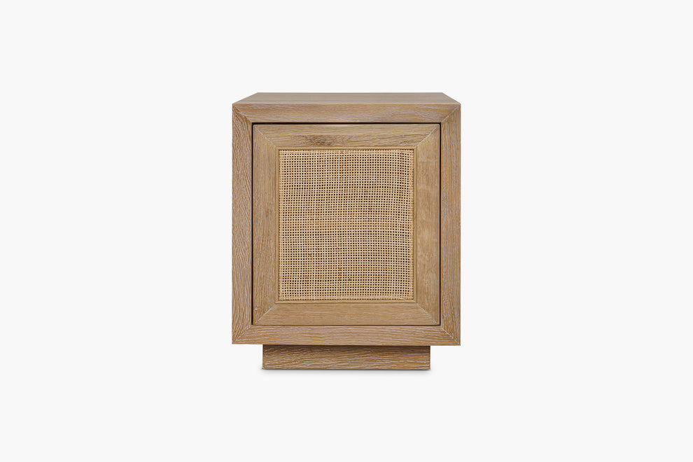 Washed Oak Bosca Bedside Table