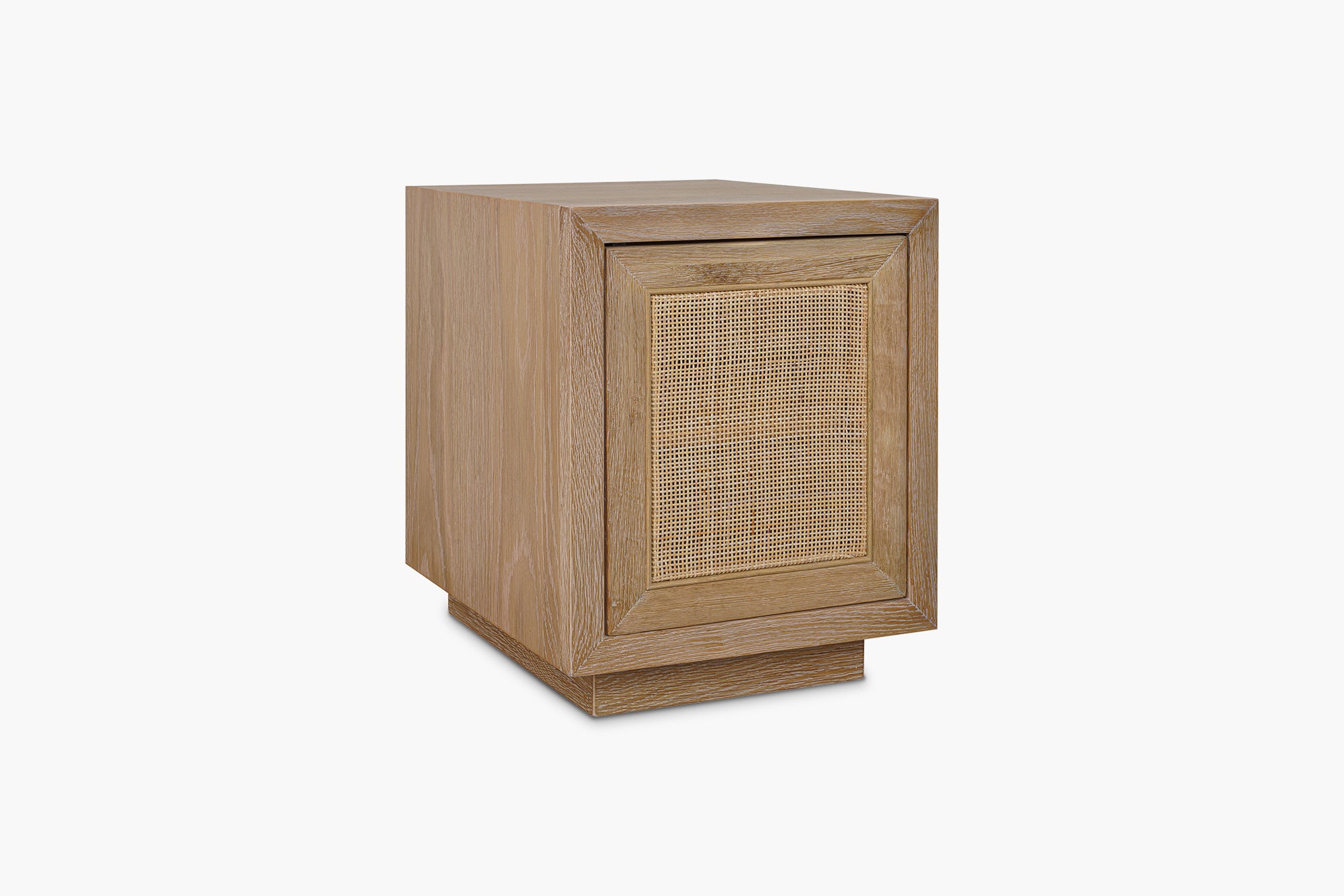Washed Oak Bosca Bedside Table