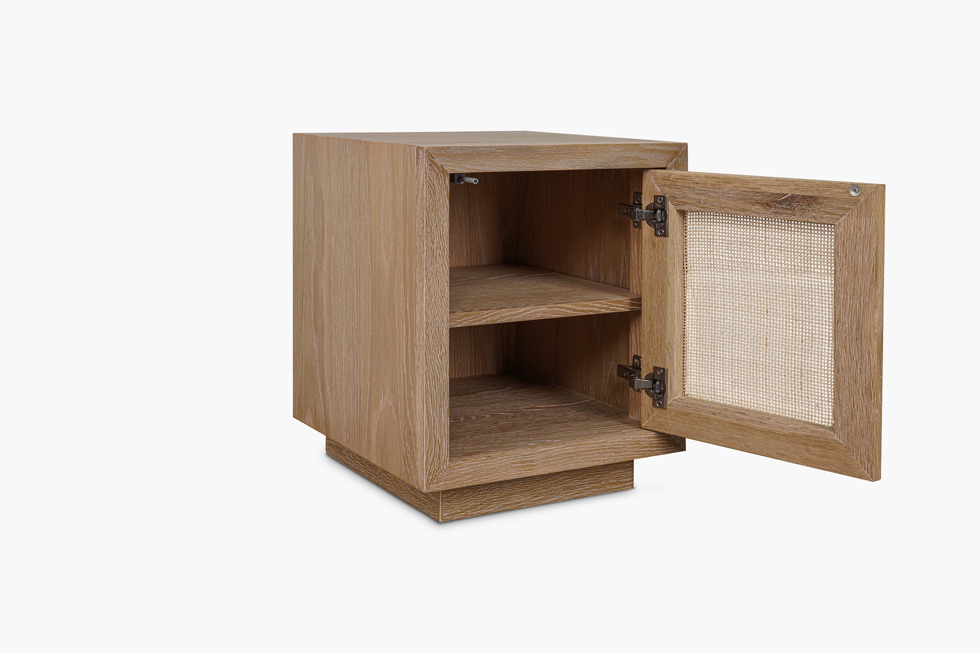 Washed Oak Bosca Bedside Table
