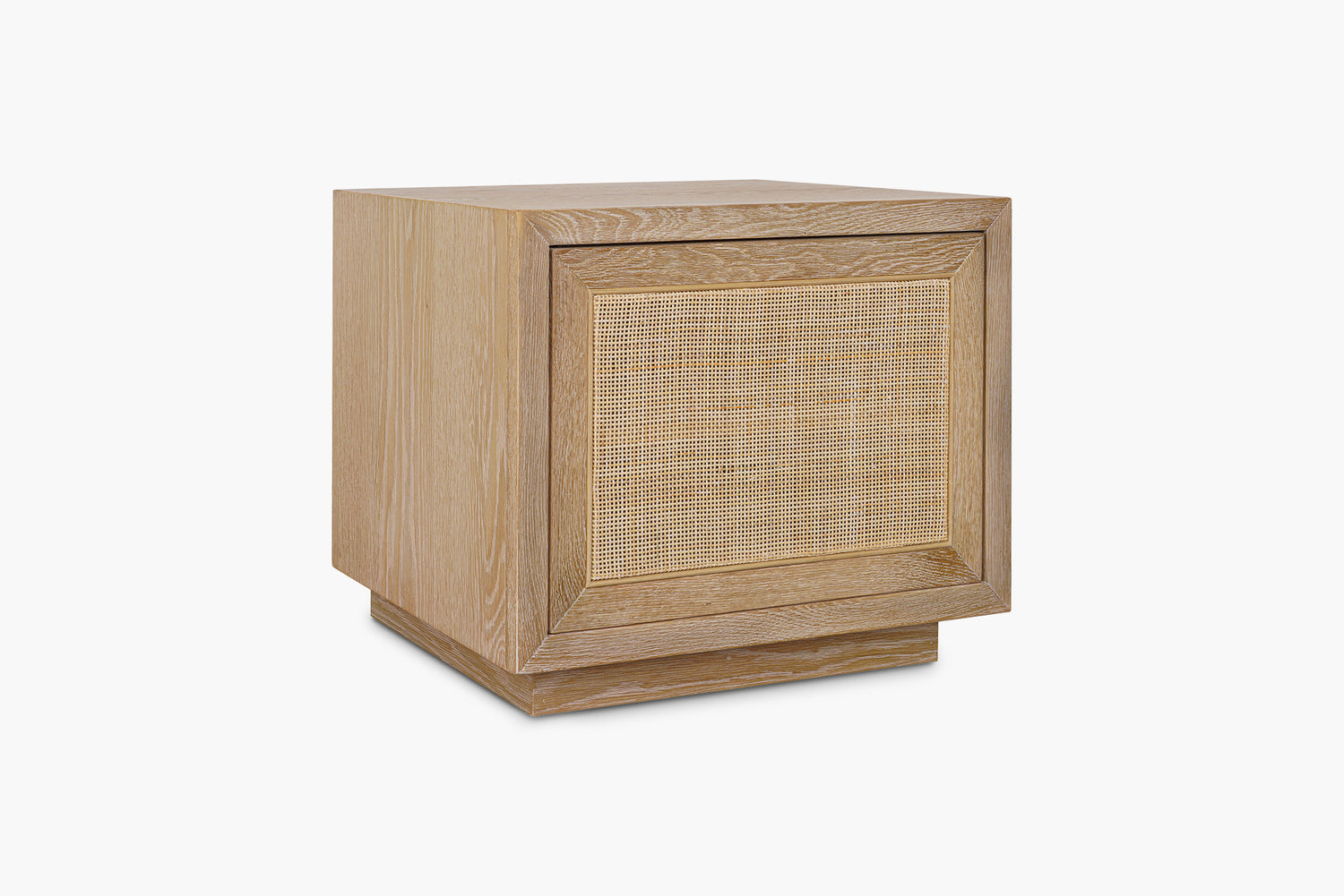Washed Oak Bosca Bedside Table