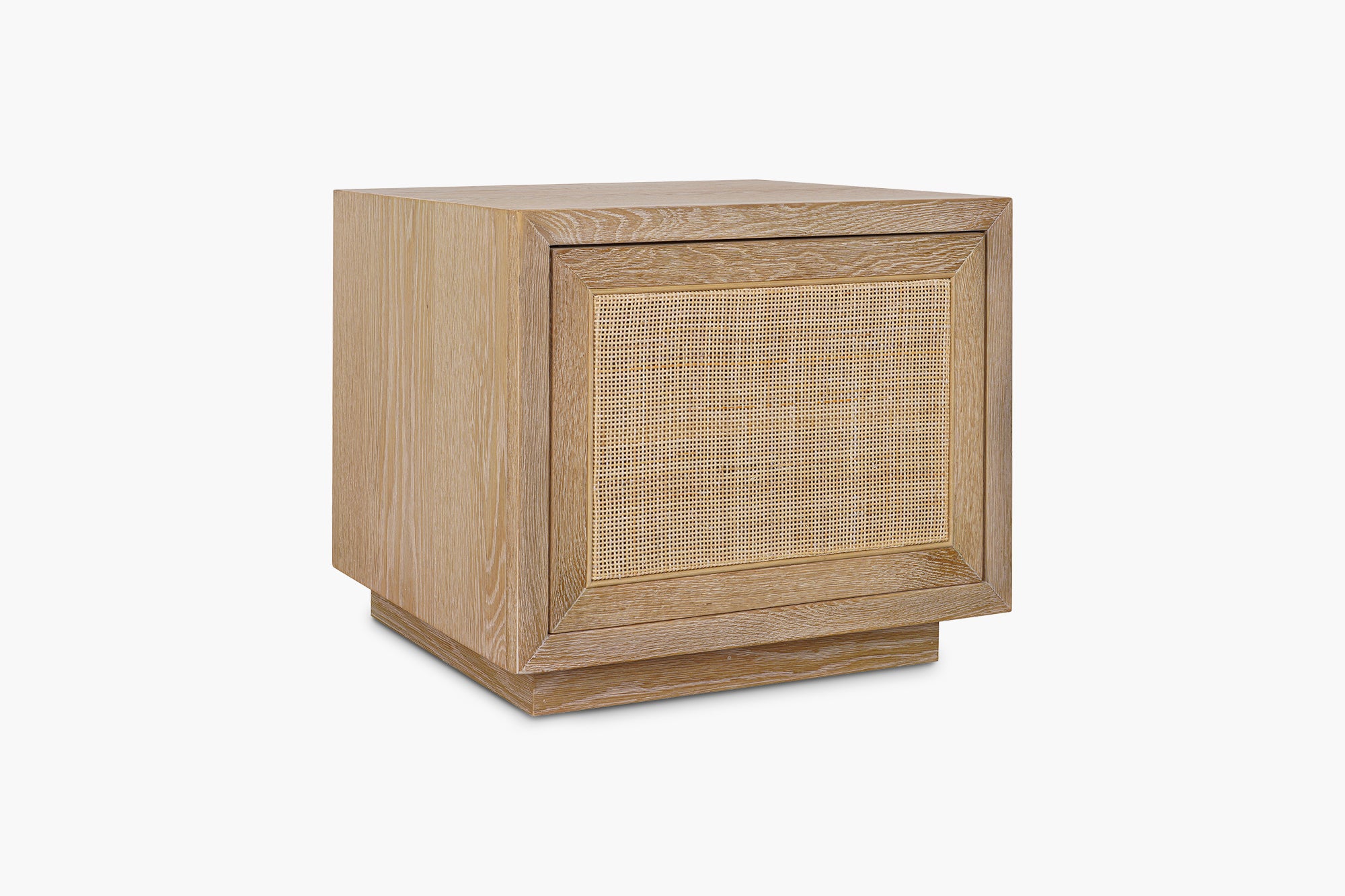 Washed Oak Bosca Bedside Table