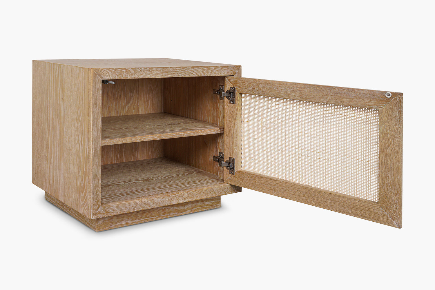 Washed Oak Bosca Bedside Table