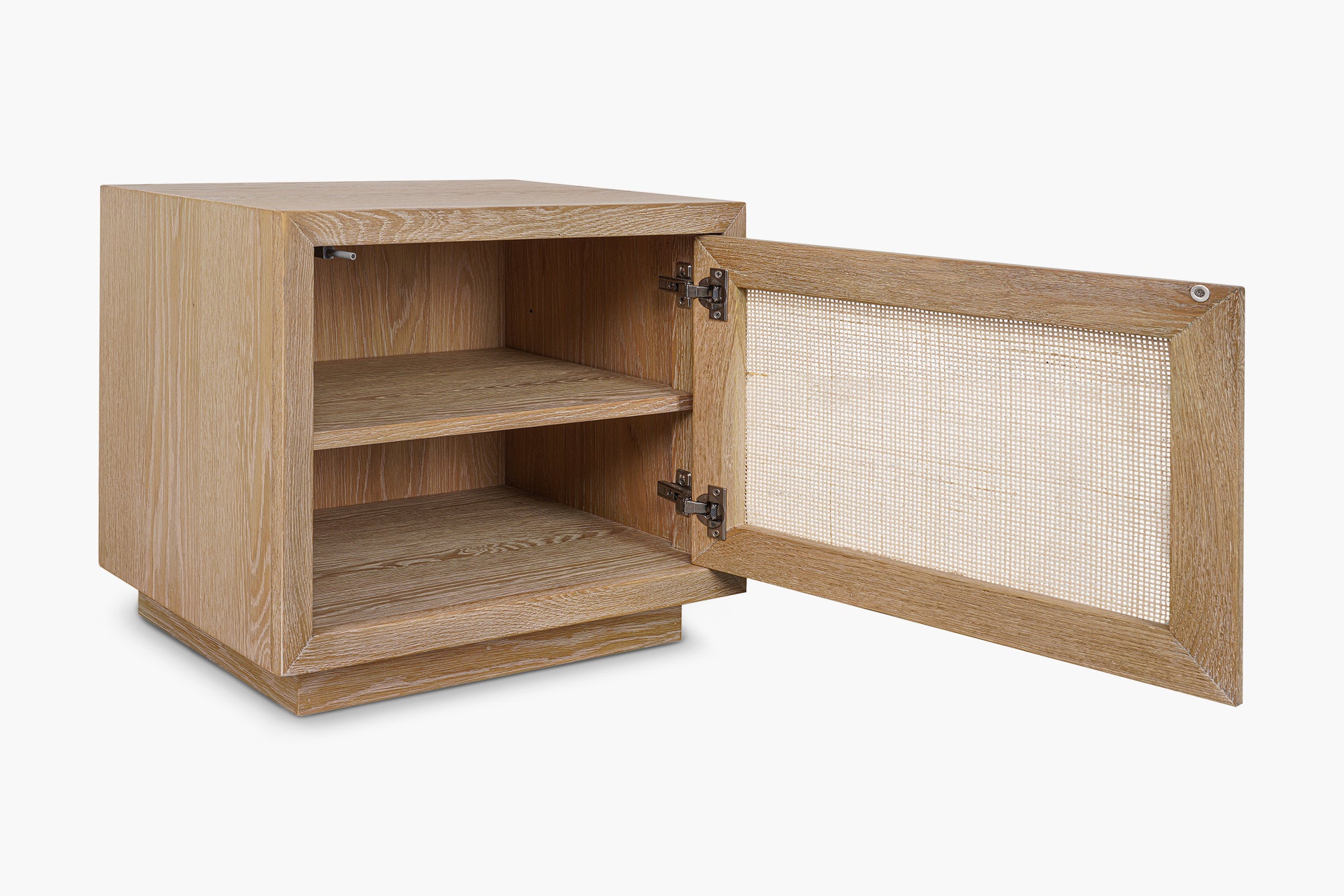 Washed Oak Bosca Bedside Table