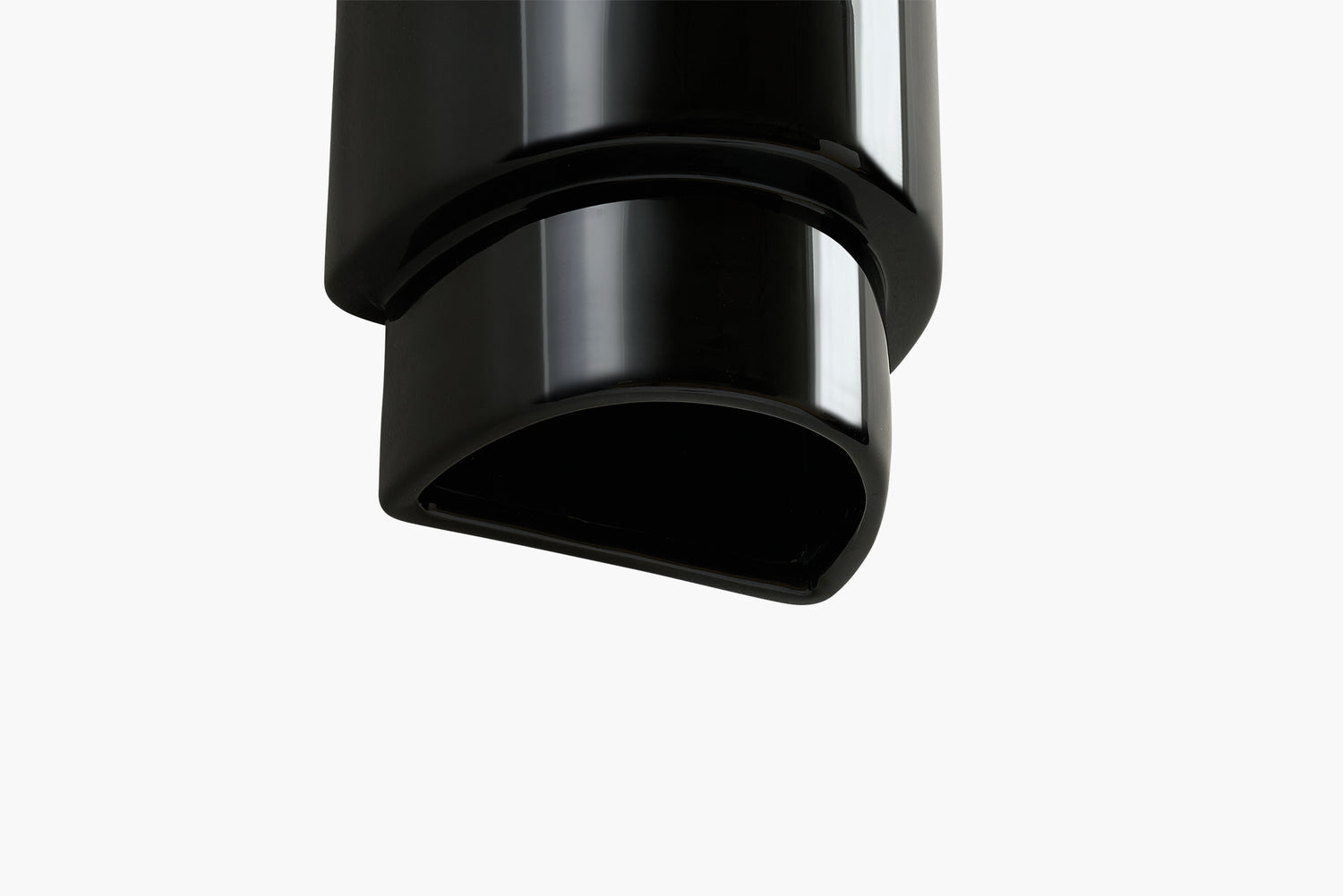 Black Vertex Wall Sconce