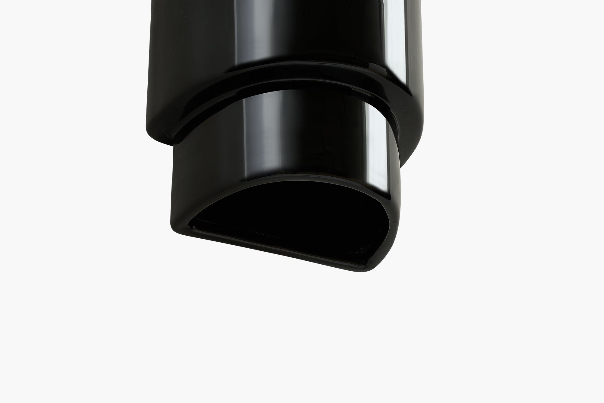 Black Vertex Wall Sconce