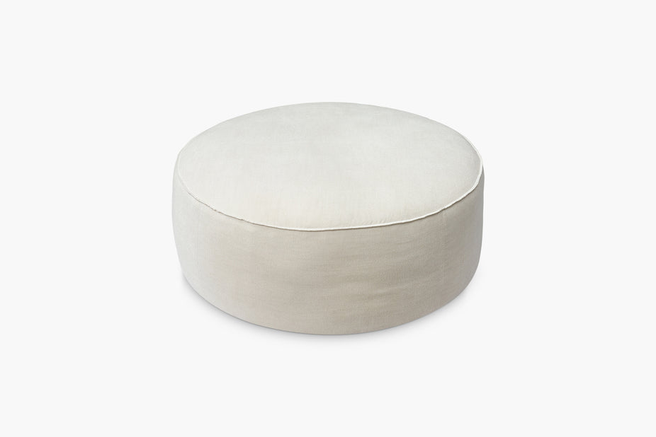 Elio Round Ottoman