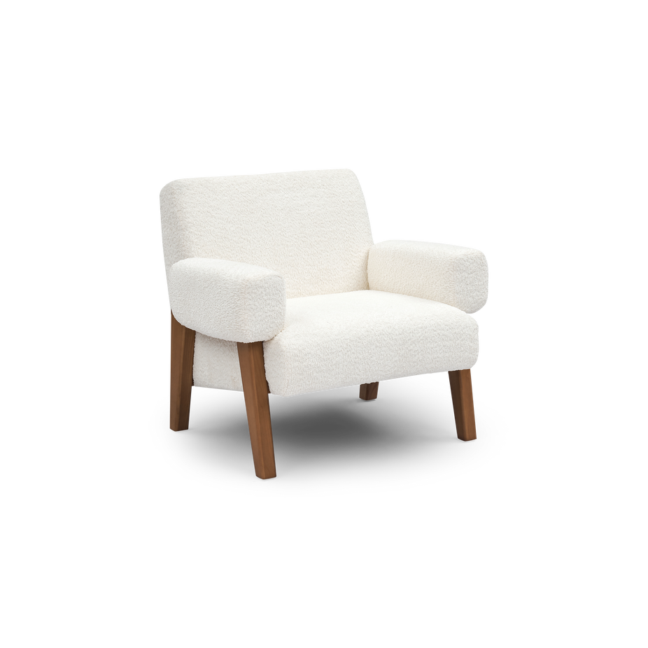 Walnut Fat Cat Armchair