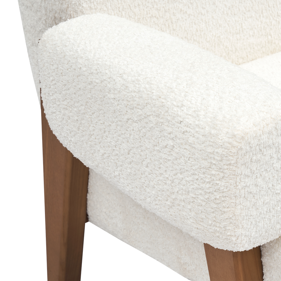 Walnut Fat Cat Armchair