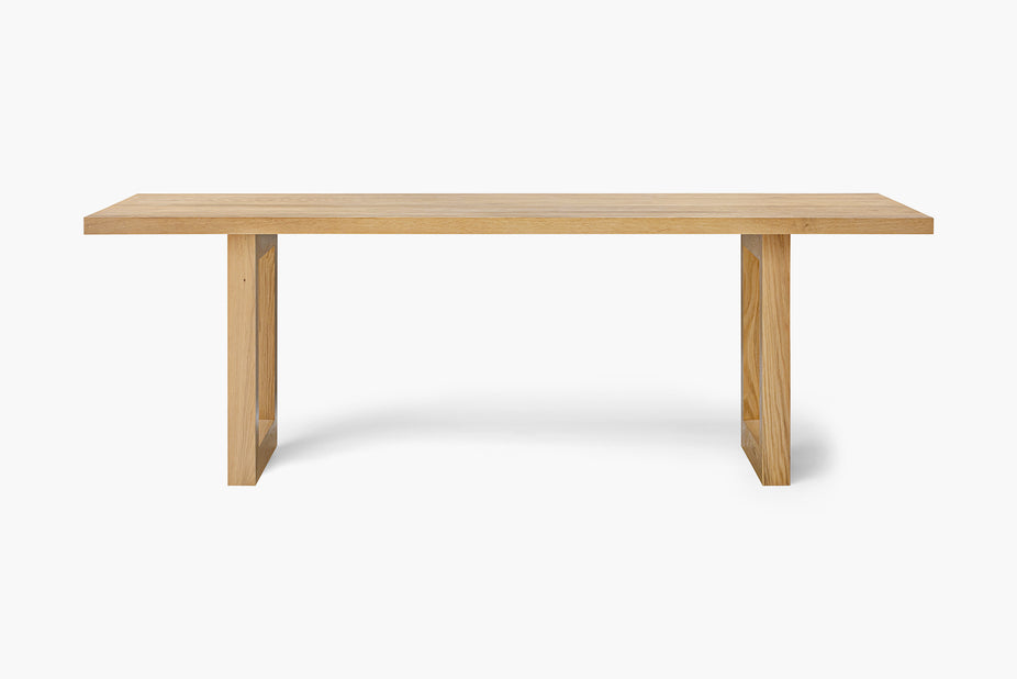 Solid Oak Global Rectangular Dining Table
