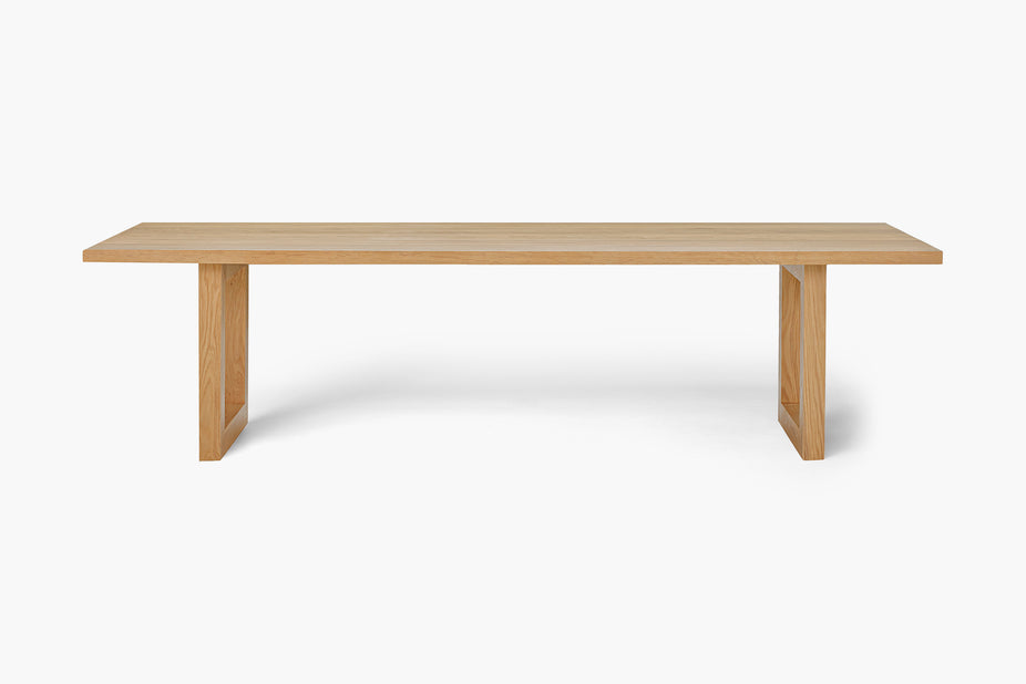 Solid Oak Global Rectangular Dining Table