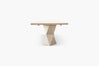 Cass White Helix Rectangular Dining Table