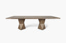 Rustic Helix Rectangular Dining Table