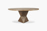 Rustic Helix Round Dining Table