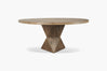 Rustic Helix Round Dining Table